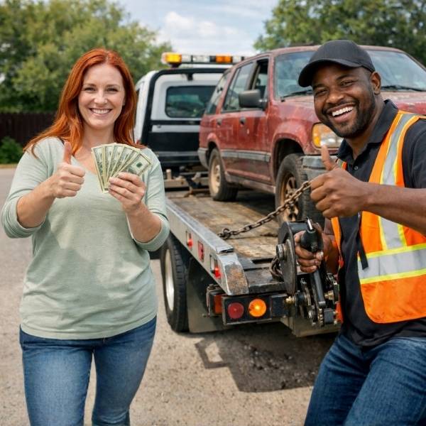 Junk car removal in Independence MO